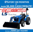 LS Tractor MT232H Compact Tractor WITH LOADER - 31.7 HP (19003044)