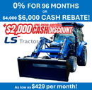 LS Tractor MT242HC (Cab) Compact Tractor WITH LOADER - 42.5 HP (19003056)