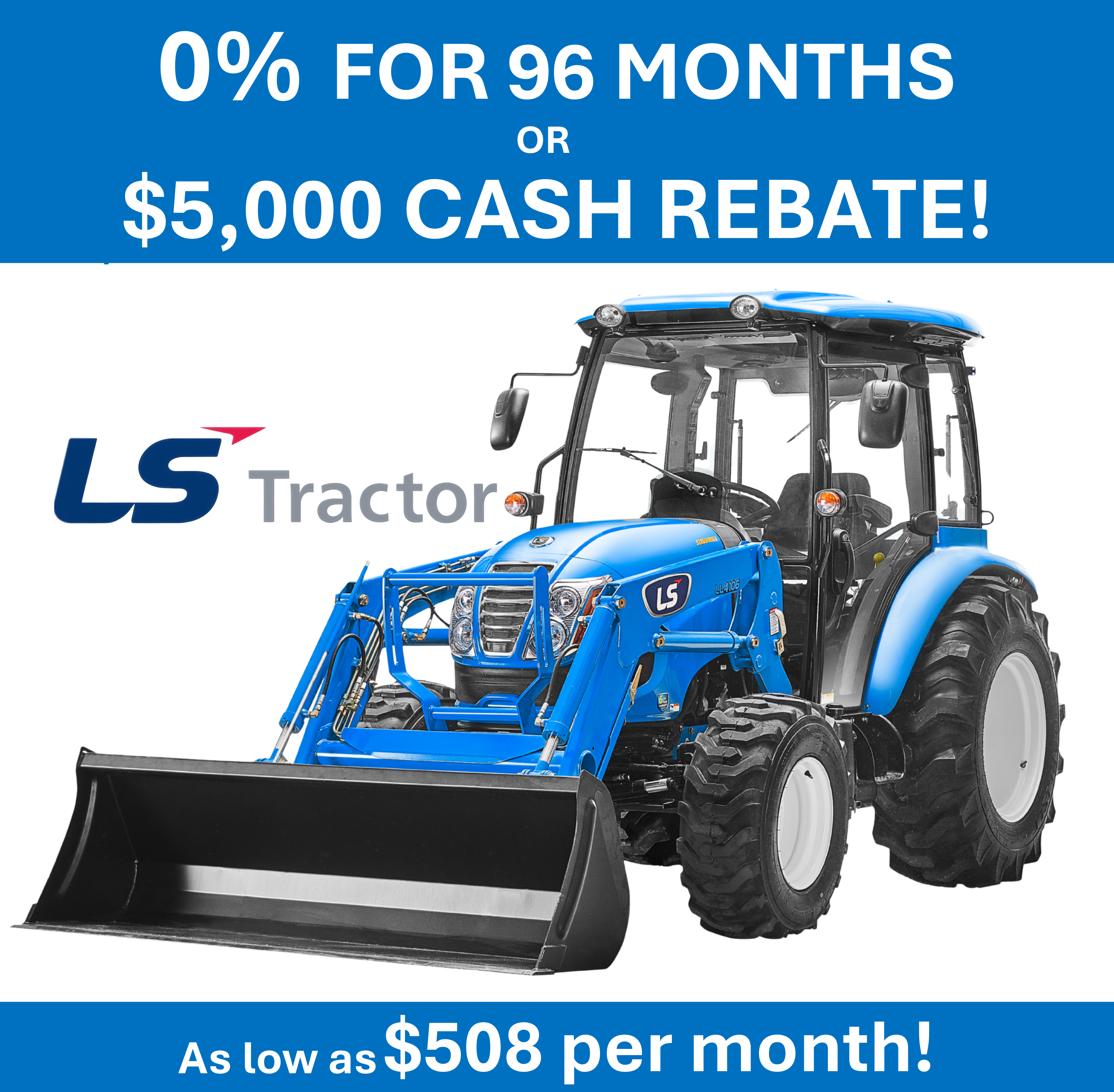 Ls47 Mini Tractor LS Tractor MT357HC Compact Tractor WITH LOADER - 57 HP (19003210)10164