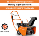 ARIENS Professional SSR 21" Snow Blower | Electric Start | Single Stage | 9.5 TP ** FREE LOCAL DELIVERY**