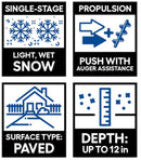 ARIENS Path-Pro: 21" Snow Blower | Electric Start | Single Stage | 9.5 TP ** FREE LOCAL DELIVERY**