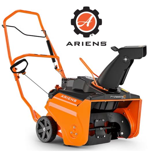 ARIENS Professional SSR 21" Snow Blower | Electric Start | Single Stage | 9.5 TP ** FREE LOCAL DELIVERY**