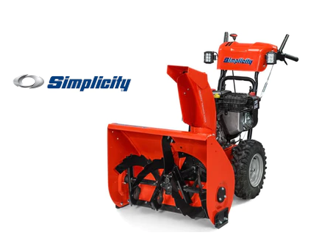 SIMPLICITY Signature Series: 28" Snow Blower | Electric Start | Dual Stage | LED Light | Heated Grips | 16.5 TP | 1696921 ** FREE LOCAL DELIVERY**