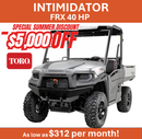 SPARTAN INTIMIDATOR FRX 40 HP (by Toro)