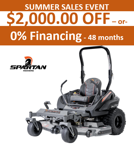 SPARTAN RZ-HD Series Zero Turn Mower (48" / 54" / 61" Deck Options) | 23-25HP