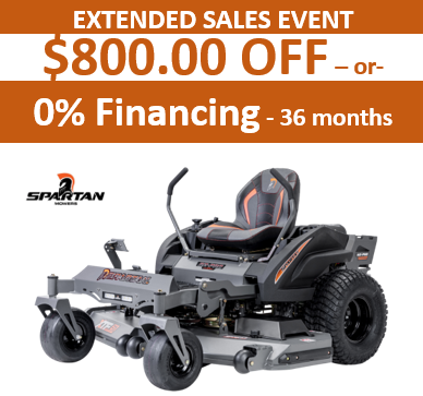 SPARTAN RZ Pro Series Zero Turn Mower (54" / 61" Deck Options) | 23-25HP