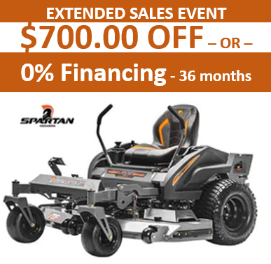 SPARTAN RZ Series Zero Turn Mower (48" / 54" / 61" Deck Options) | 24-25HP