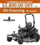 SPARTAN SRT-XD Series Zero Turn Mower (54" / 61" / 72" Deck Options) | 28-38.5HP