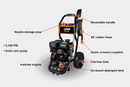 ECHO  Pressure Washer PW-3100- 3100 PSI