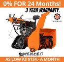 ARIENS Platinum RapidTrak: 28" SHO Snow Blower | Electric Start | Dual Stage | Auto-Turn | Heated Grips | LED Light | 17 TP | 921073 ** FREE LOCAL DELIVERY**