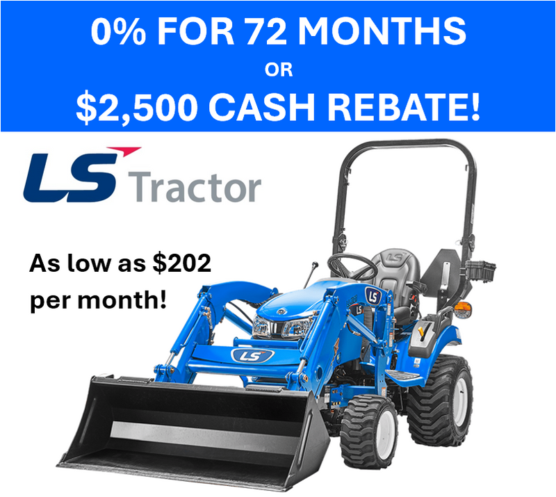 LS Tractor MT225S Compact Tractor WITH LOADER - 24.7 HP (19002363)